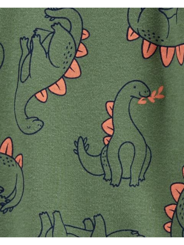 Carter's 3 darabos szett 2 pizsama és sapka dinoszauruszos