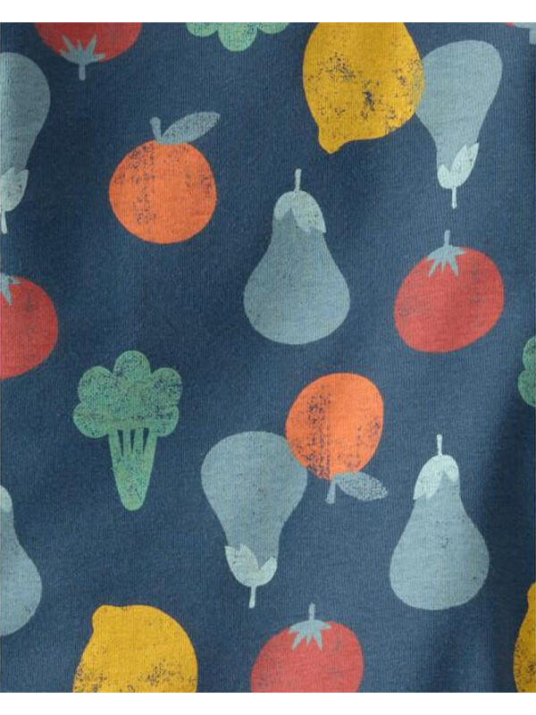 2 darabos pizsama szett 100% bio pamut gyümölcsök 
