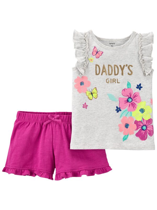 2 darabos trikó és rövid nadrág Daddy’s Girl