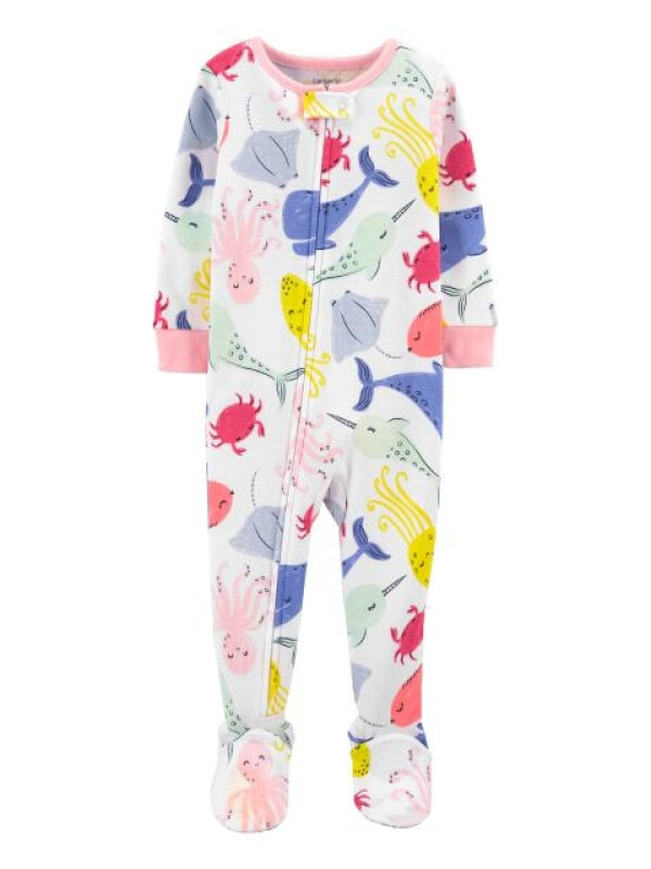 Carter's Bálna mintás cipzáros pizsama