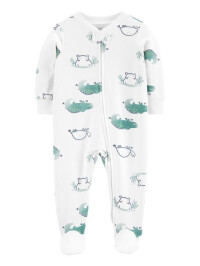 Carter's cipzáros pizsama teknős mintás