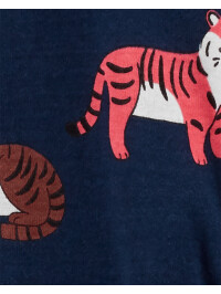 2 darabos pizsama megfordítható cipzárral Tigris